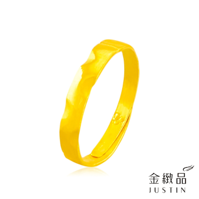 金緻品 黃金戒指 希望之流 0.35錢