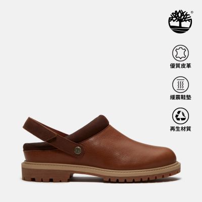 Timberland官方旗艦 女款鐵鏽色Timberland Premium木屐鞋|A2PSBEM6