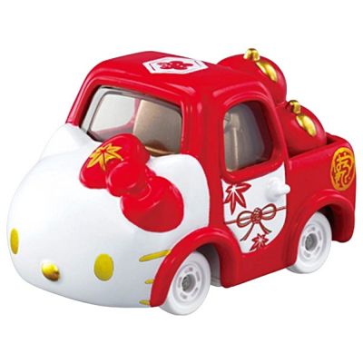 任選 日本TOMICA Dream Hello Kitty和服系列-紅 TM16669