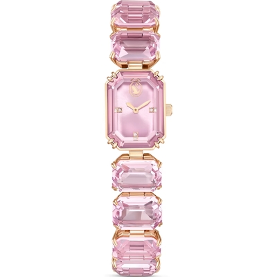 SWAROVSKI施華洛世奇 Millenia 風格無限八角切割水晶腕錶-5729843