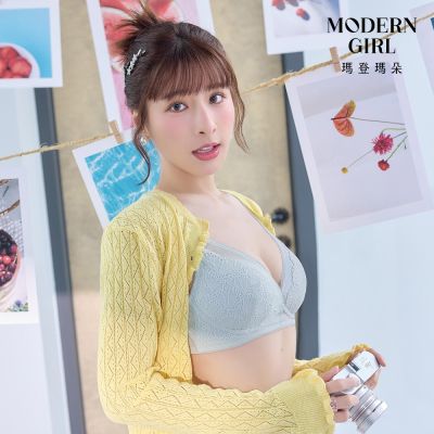 瑪登瑪朵 無鋼圈紓壓內衣 B-F罩杯(天然灰)
