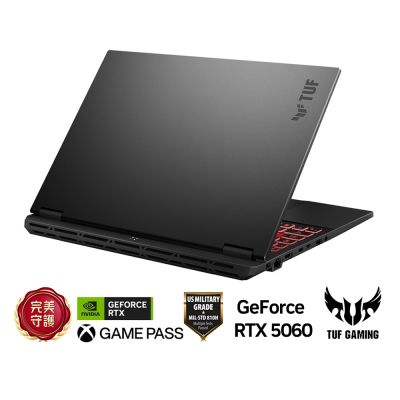 ASUS華碩 ASUS FA608UM 16吋電競筆電 (R7 260/GeForce RTX 5060 8GB/16GB/512GB/御鐵灰/TUF Gaming A16)