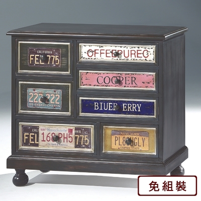 AS DESIGN雅司傢俱-好多門多鬥櫃95*40*86.5cm