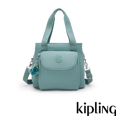 Kipling 淺霧綠大容量兩用母嬰托特包-NAPPISAC