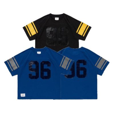 Wtaps QB / SS / COTTON 美式短袖 黑黃/灰藍 261ATDT-CSM31