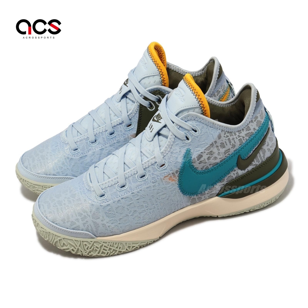 Nike 籃球鞋Zoom LeBron NXXT Gen EP 男鞋藍LBJ 氣墊DR8788-400