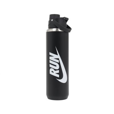Nike 水壺 SS Recharge 24OZ Graphic 黑 保冷水瓶 N101380504-424