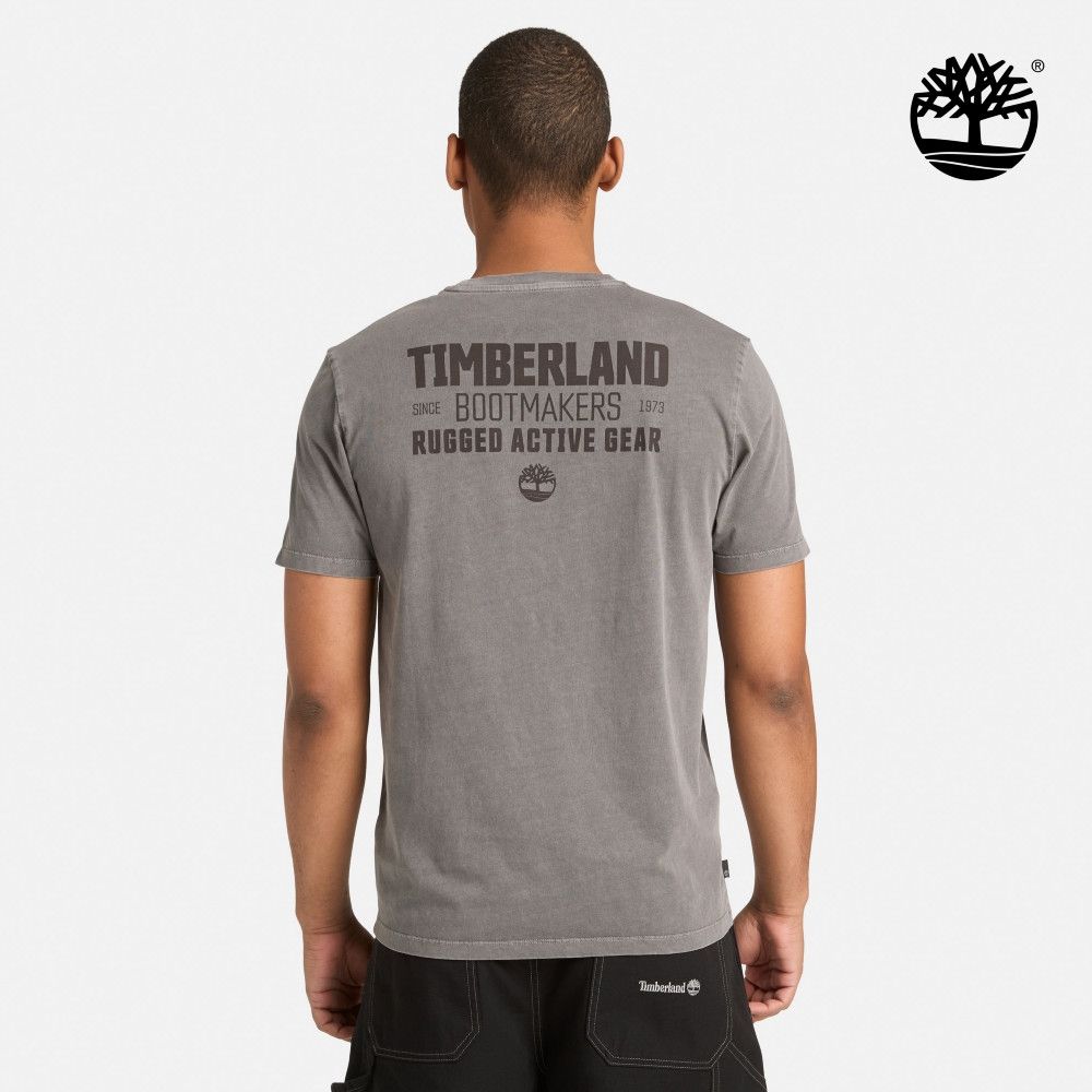 Timberland官方旗艦 精選短袖T恤 男款(多款任選) (D.男款黑色)