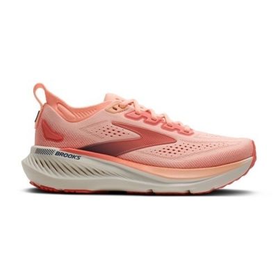 Brooks 布魯克斯 Glycerin GTS 23 [1204921B822] 女 慢跑鞋 甘油系列 粉橘
