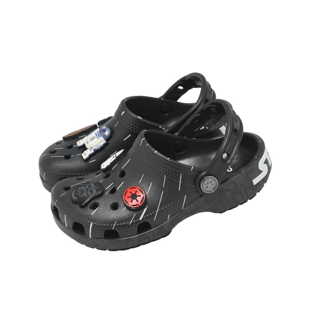 Crocs 洞洞鞋 Hyperspace Classic Clog K 中大童 星際大戰聯名 21346990H
