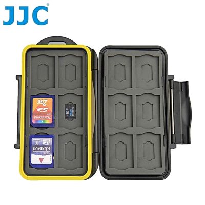 JJC記憶卡儲卡盒記憶卡收納盒MC-SDMSD24(可儲存SD和Micro SD卡各12張;防撞防潑水)記憶卡儲存盒儲存盒
