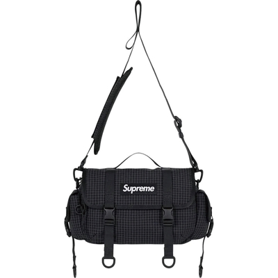Supreme 24SS Mini Duffle Bag 圓筒包深藍/黑色/迷彩旅行袋側背包