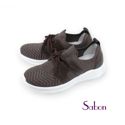 GREEN PINE 極致透氣懶人輕量厚底休閒鞋 咖色(10292806)