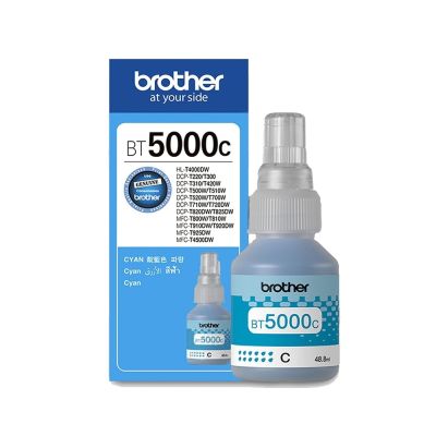 【Brother 兄弟】BT5000C 原廠藍色墨水