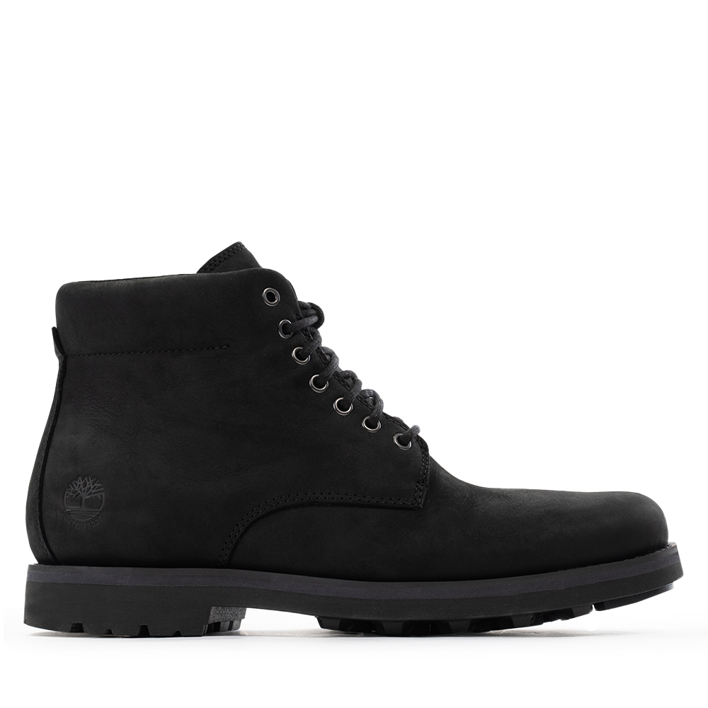 靴 TimberlandBLACK Timberland 男款黑色全粒面皮革防水側拉鍊休閒靴|A44ZN015 | 靴子