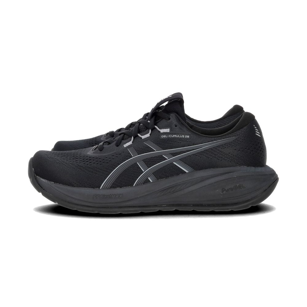 Asics Gel-Cumulus 28 男鞋 黑色 緩震 氣墊 回彈 透氣 運動 慢跑鞋 1011C143-003
