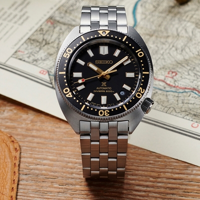SEIKO 精工 PROSPEX系列 初代海龜200米潛水機械錶(6R35-01Z0D/SPB315J1) SK043