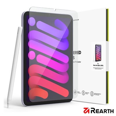 Rearth Ringke Apple iPad Mini 6/7 代 高透光強化玻璃保護貼