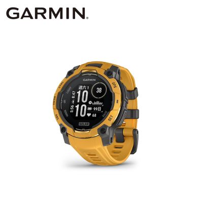 GARMIN Instinct 3 Alpine Rush 本我系列GPS腕錶 45mm Solar 日耀黃 限量特別款