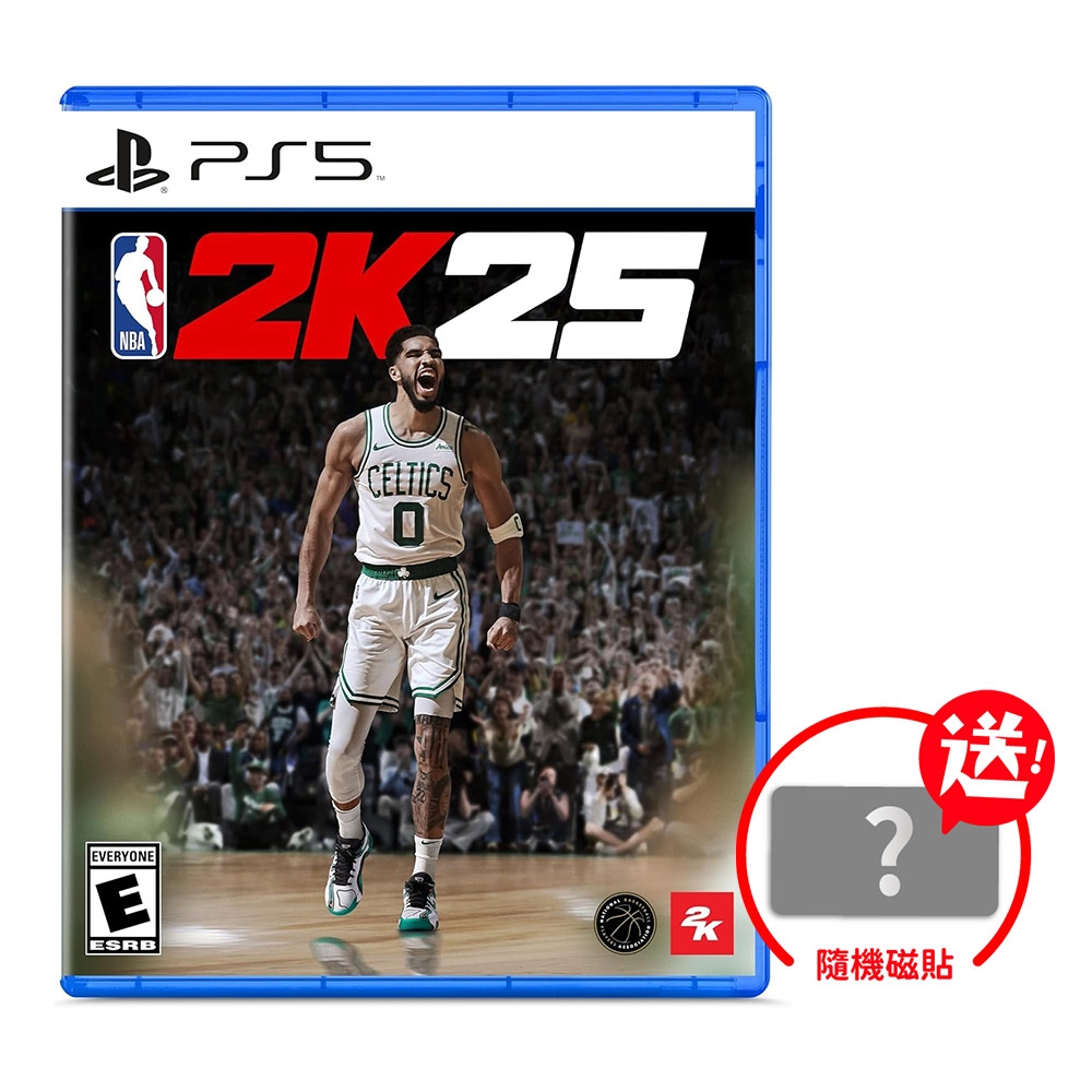 PS5 NBA 2K25 中文一般版 送隨機磁鐵