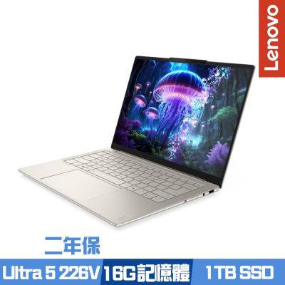 Lenovo聯想 Lenovo 聯想 Yoga Slim 7 83JX00EGTW 14吋效能筆電 Ultra 5 226V/16G/1TB SSD/Win11/二年保/特仕版