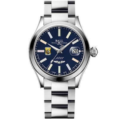 BALL 波爾錶 Engineer Master II 杜立特突擊隊80週年紀念彩虹燈管機械腕錶(NM3000C-S1-BER)藍/40mm
