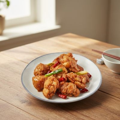 【南門市場億長御坊_任選1500免運】左宗棠雞丁(300g)_年菜;年菜禮盒;年節料理;團圓飯;過年送禮