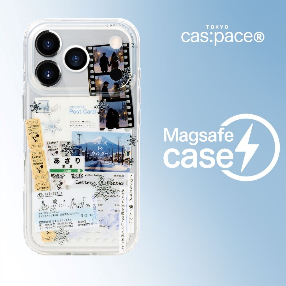 cas:pace 「winter love story」冬日愛情故事磁吸款手機殼MagSafe iPhone 17 Pro / 17 Pro Max (iPhone17Pro)