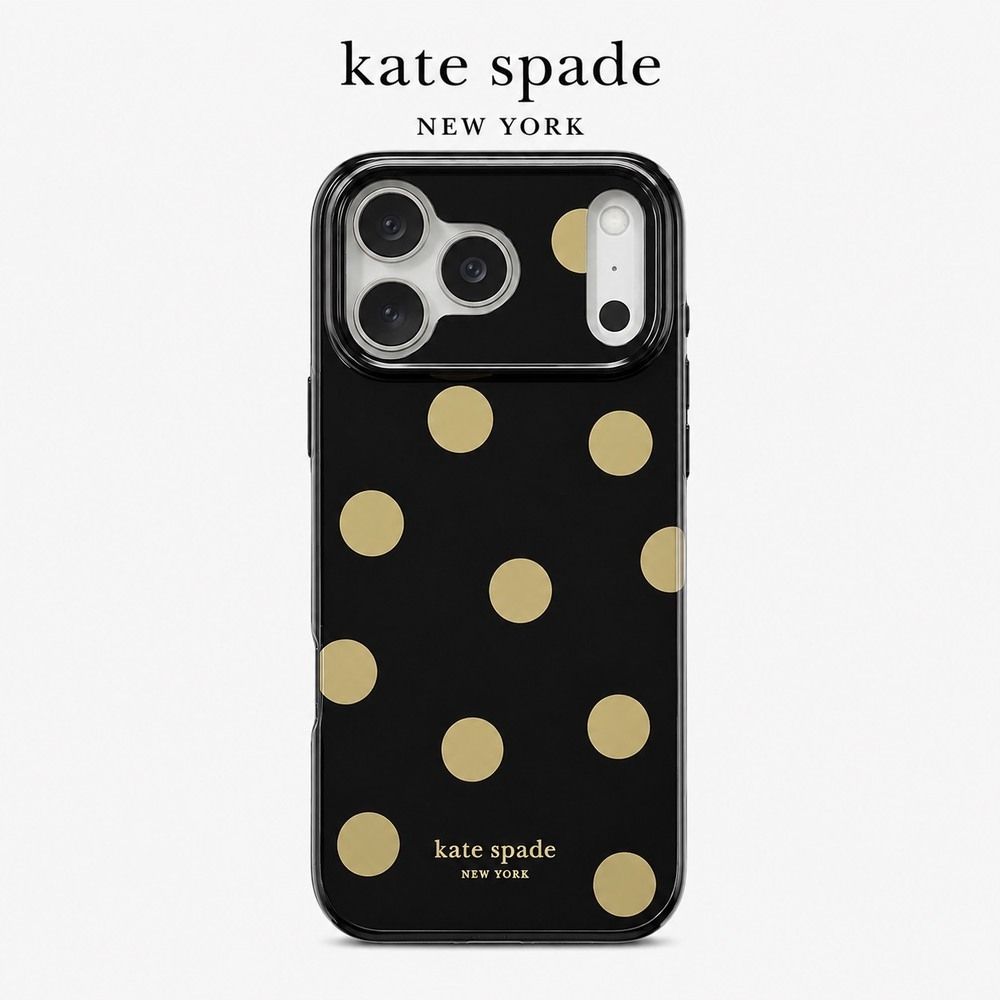 kate spade iPhone 18系列 精品磁吸防摔手機殼 金屬點點