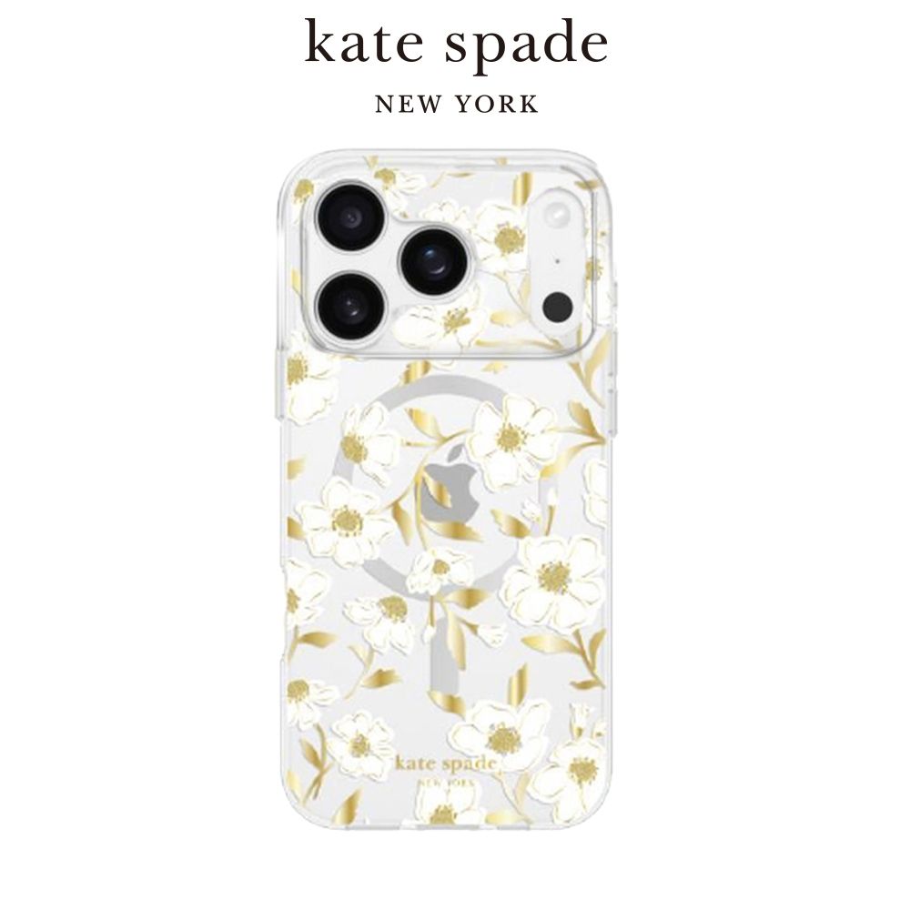 【kate spade】 iPhone 17系列 精品磁吸防摔殼 茉莉芬芳