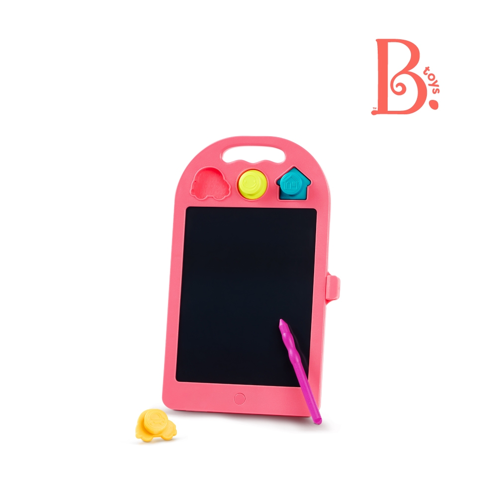 B.Toys 彩虹塗鴉手寫板(蜜桃)