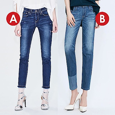 【品牌週限定】BRAPPERS 女裝 視覺顯瘦褲-多款選