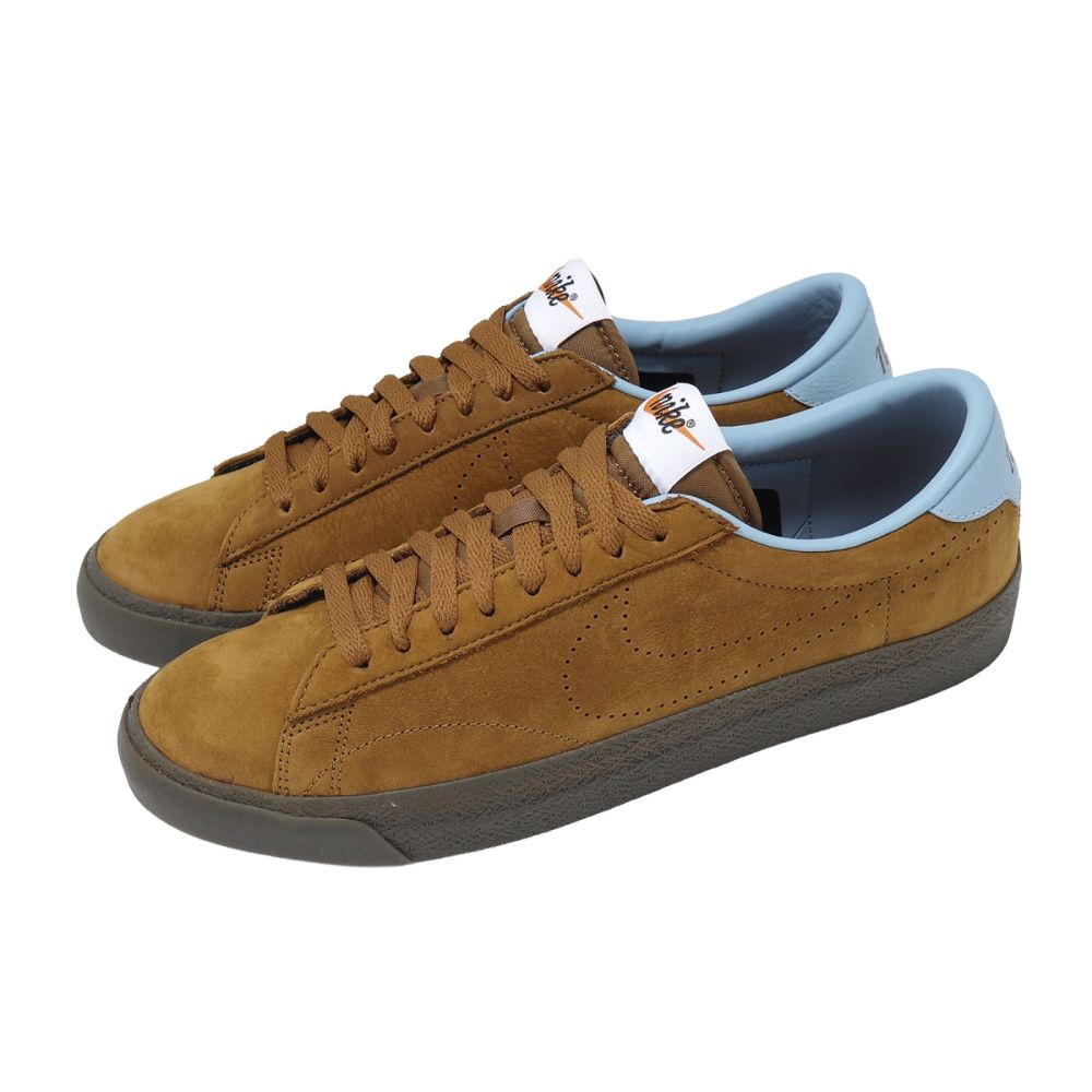 Nike 休閒鞋Tennis Classic AC 男鞋棕藍麂皮低筒板鞋HQ4916-222 休閒