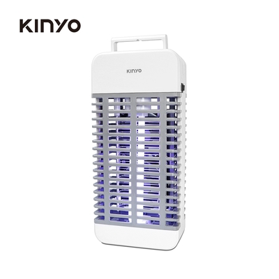 KINYO雙風扇吸入電擊捕蚊燈