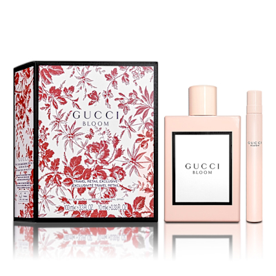 GUCCI BLOOM 花悅女性香氛禮盒(淡香精100ML+隨身瓶10ML)