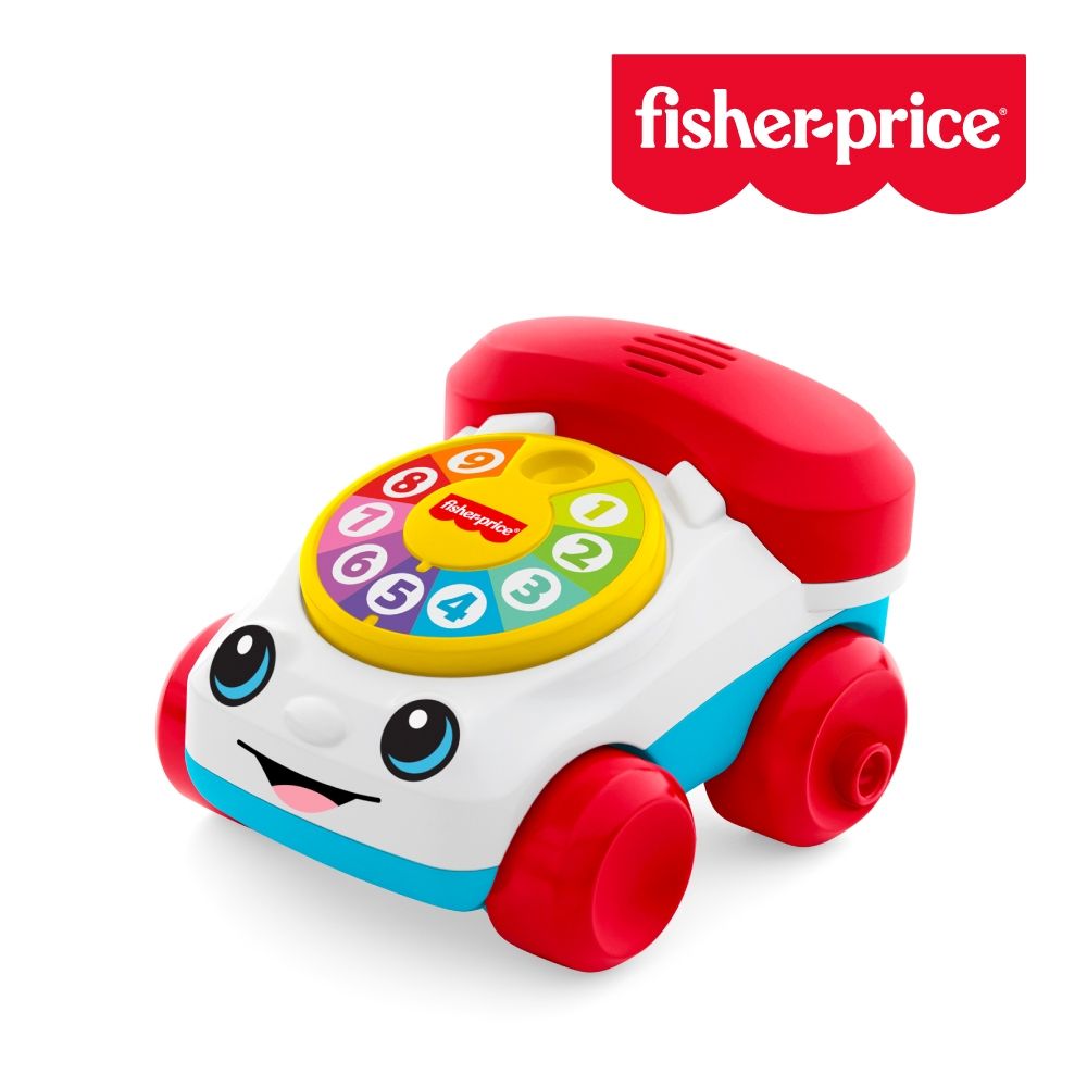 奇哥官方旗艦 Fisher-Price 費雪 經典可愛電話嚕嚕車