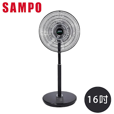 SAMPO聲寶 SAMPO 聲寶16吋微電腦DC直流馬達遙控擺頭抑菌立扇 SK-FN16UD