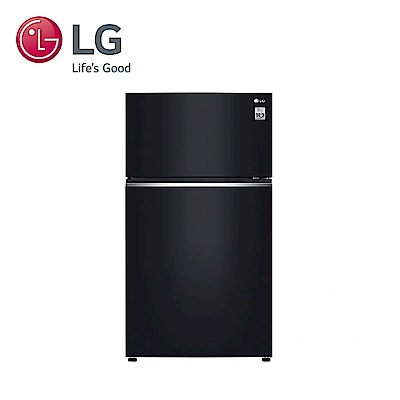 LG樂金 525公升 變頻雙門冰箱 鏡面曜石黑 GN-HL567GBN
