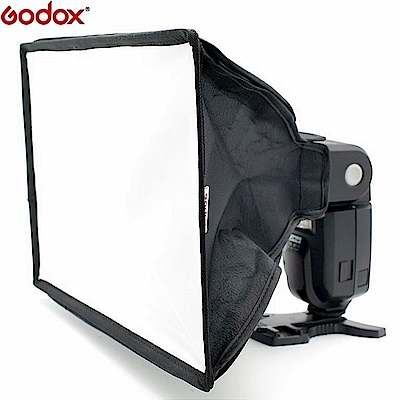 Godox神牛魔鬼粘束口通用型20x30cm機頂閃光燈柔光罩SB2030外閃燈柔光盒適Canon佳能EL-5 EL-10 Sony索尼HVL-F60RM HVLF46RM Nikon尼康SB-5000