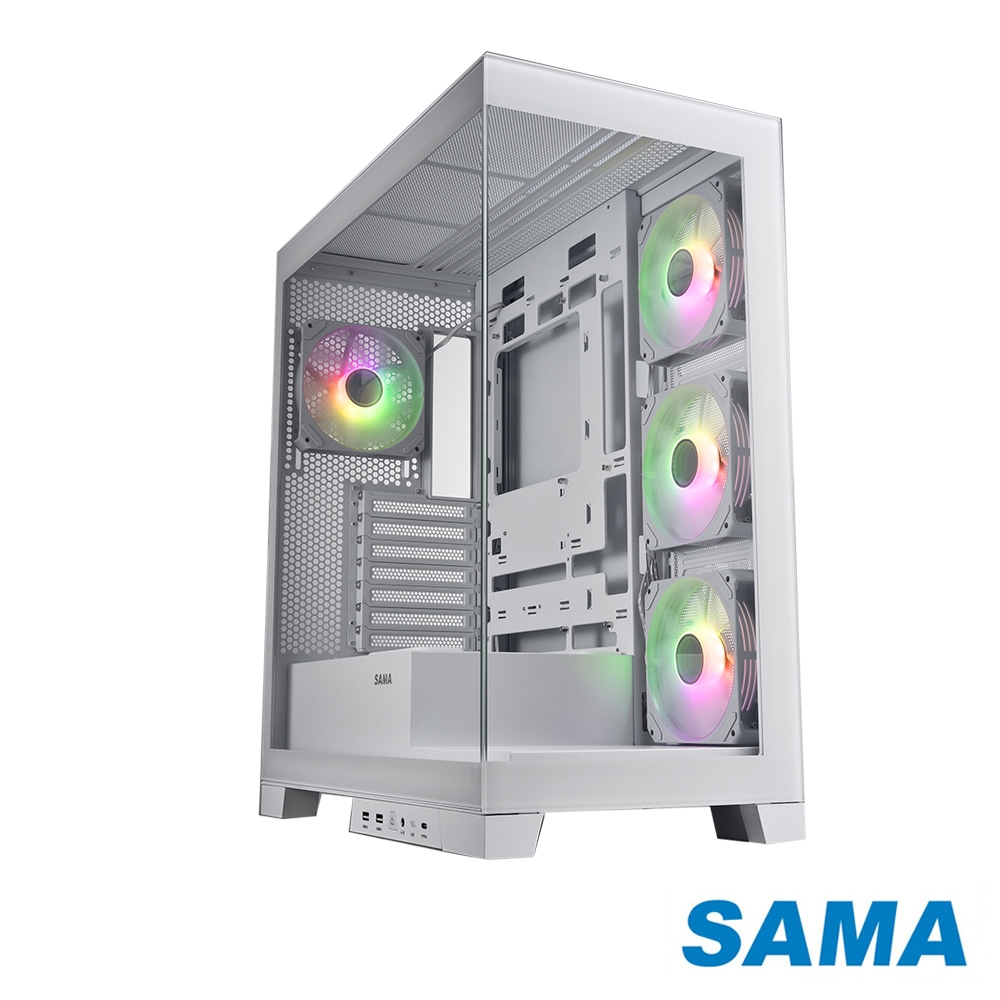 SAMA 先馬大境界ATX 電腦機殼(白色) | SAMA 先馬| Yahoo購物中心
