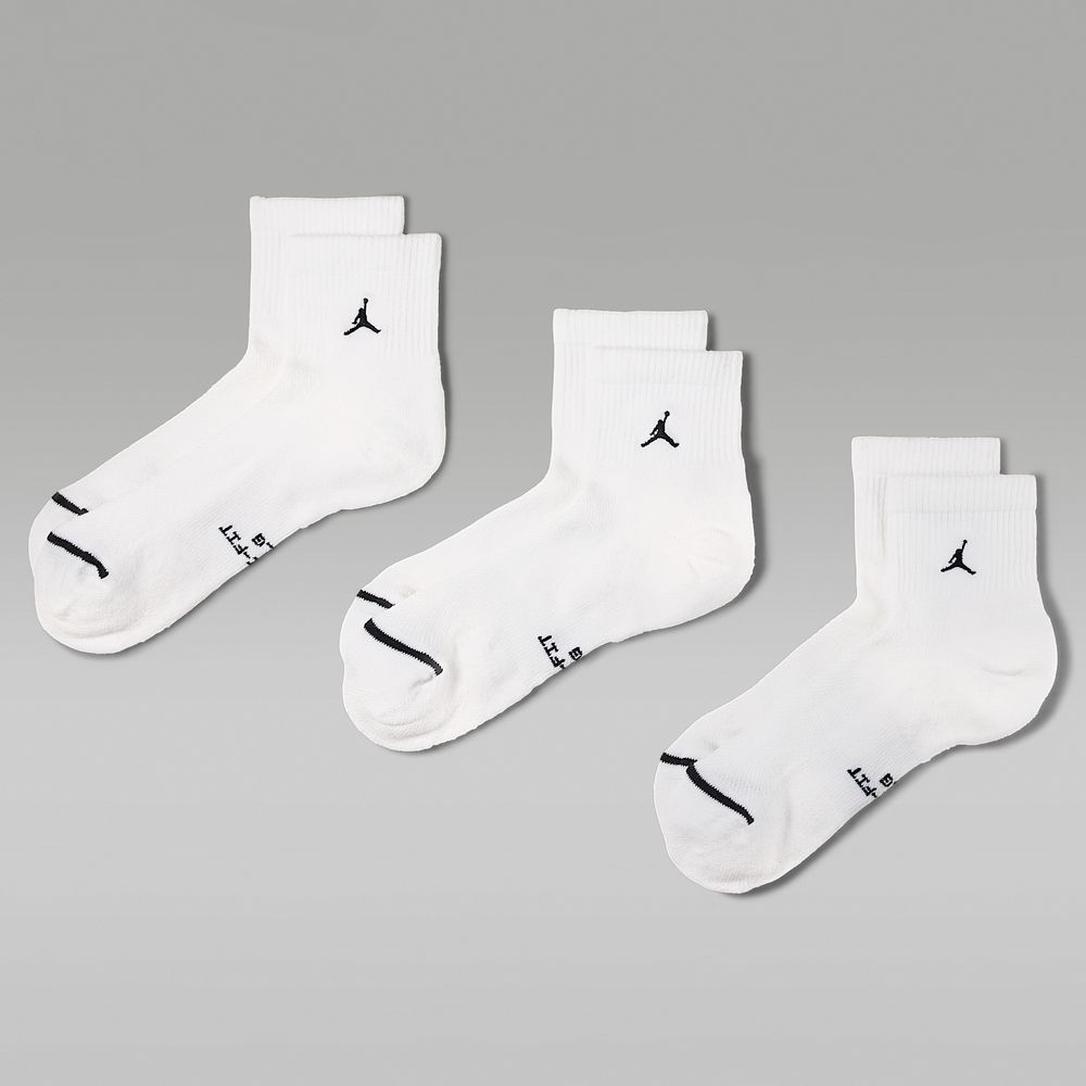 NIKE U J ED ELVD ANKLE 3PR - 144 男女 短統襪 IR6320100