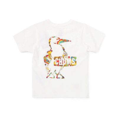 CHUMS Kid’s Booby Logo Rainbow Islands T 中大童 短袖上衣 CH211320W001