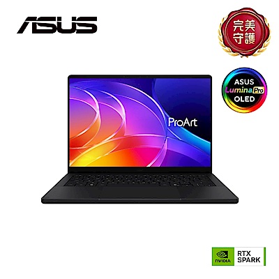 ASUS H7407BA 14吋3K觸控筆電 (NVIDIA RTX Spark N1X 6144/128GB/1TB SSD/曜夜黑/ProArt P14)