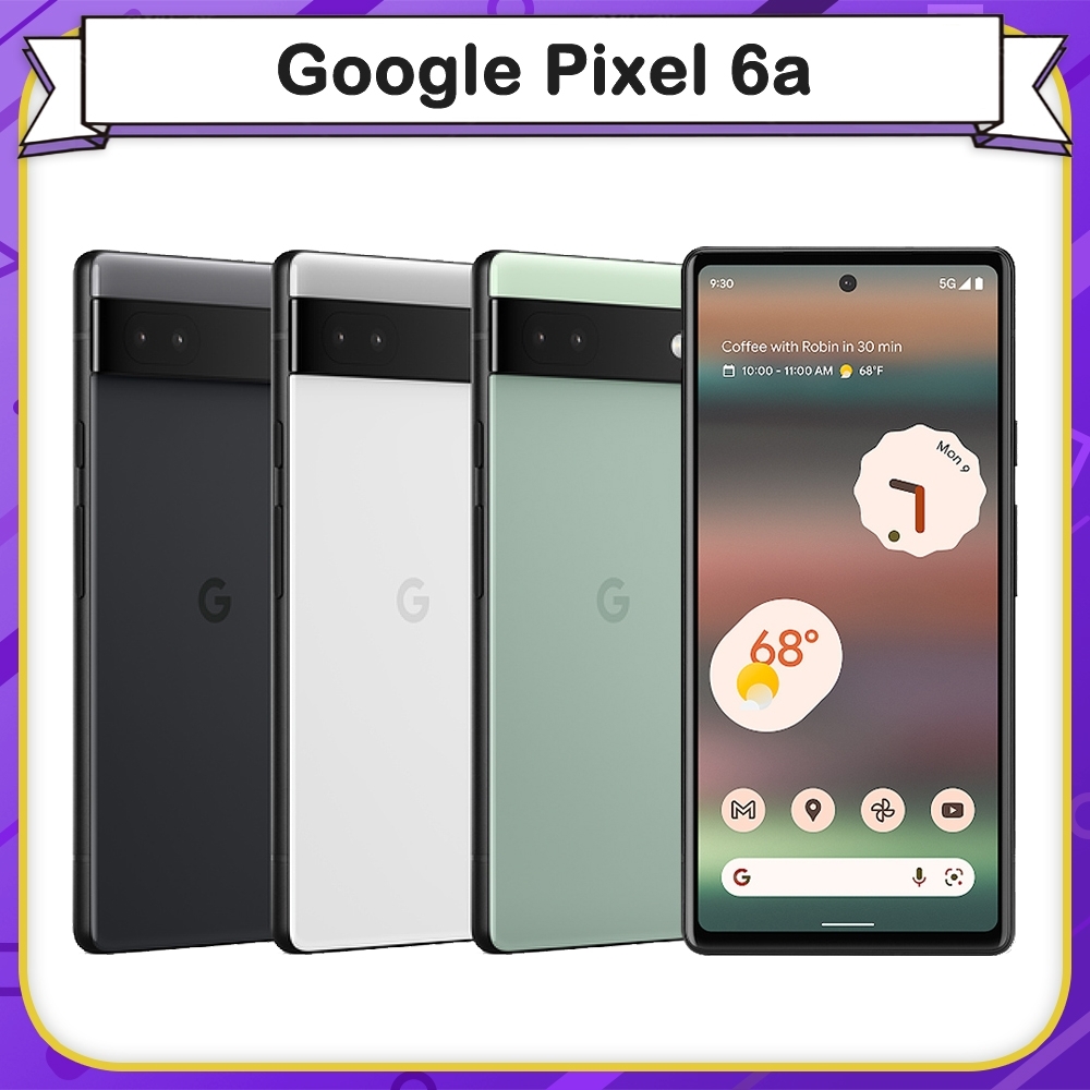 福利品】Google Pixel 6a 5G (6G/128G) 6.1吋智慧型手機(8成新) | 全
