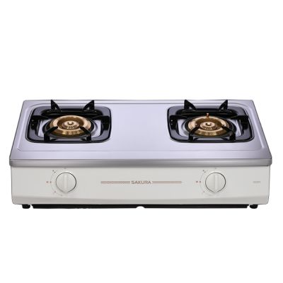SAKURA櫻花牌 (全省安裝)櫻花雙口節能台爐G5201S瓦斯爐NG1天然氣G-5201SN