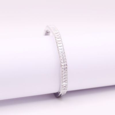 SWAROVSKI 施華洛世奇 Matrix 手鐲 鍍白金色