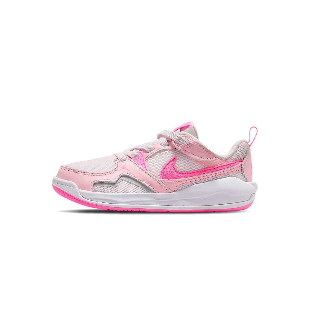 Nike Jordan Cmft Era PS 運動鞋 中童 童鞋 白粉色 麂皮 魔鬼氈 休閒鞋 HQ0507-601