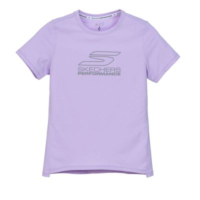 SKECHERS 女短袖衣 - SP126W021-00EW
