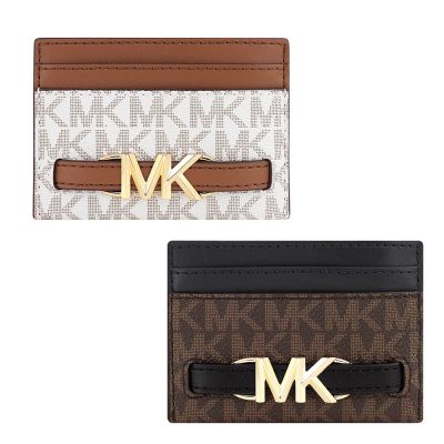 MICHAEL KORS Reed LOGO PVC證件名片夾