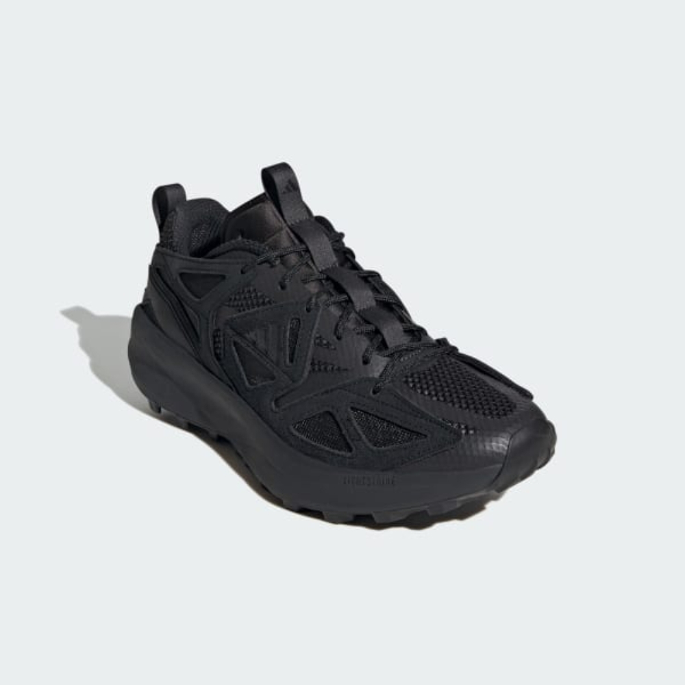 adidas 愛迪達慢跑鞋男鞋運動鞋緩震越野鞋三葉草KANTAI TRAIL 黑JI4818